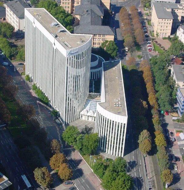 As seen from above