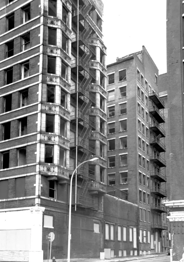 Vintage view in 1985