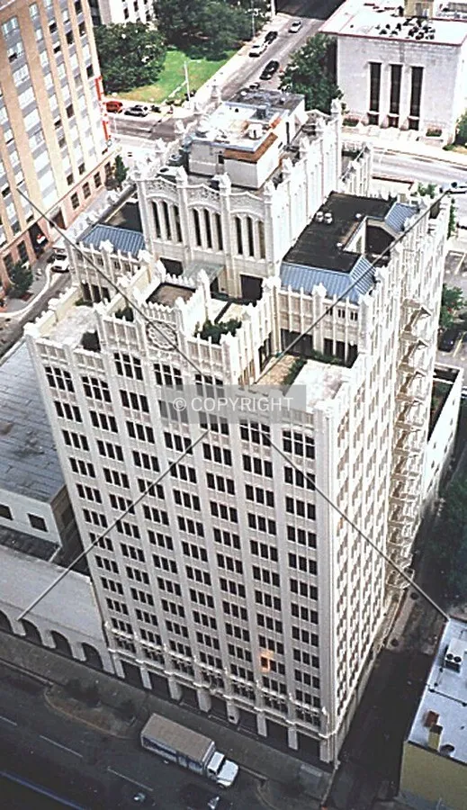 View from 26th floor of One American Center