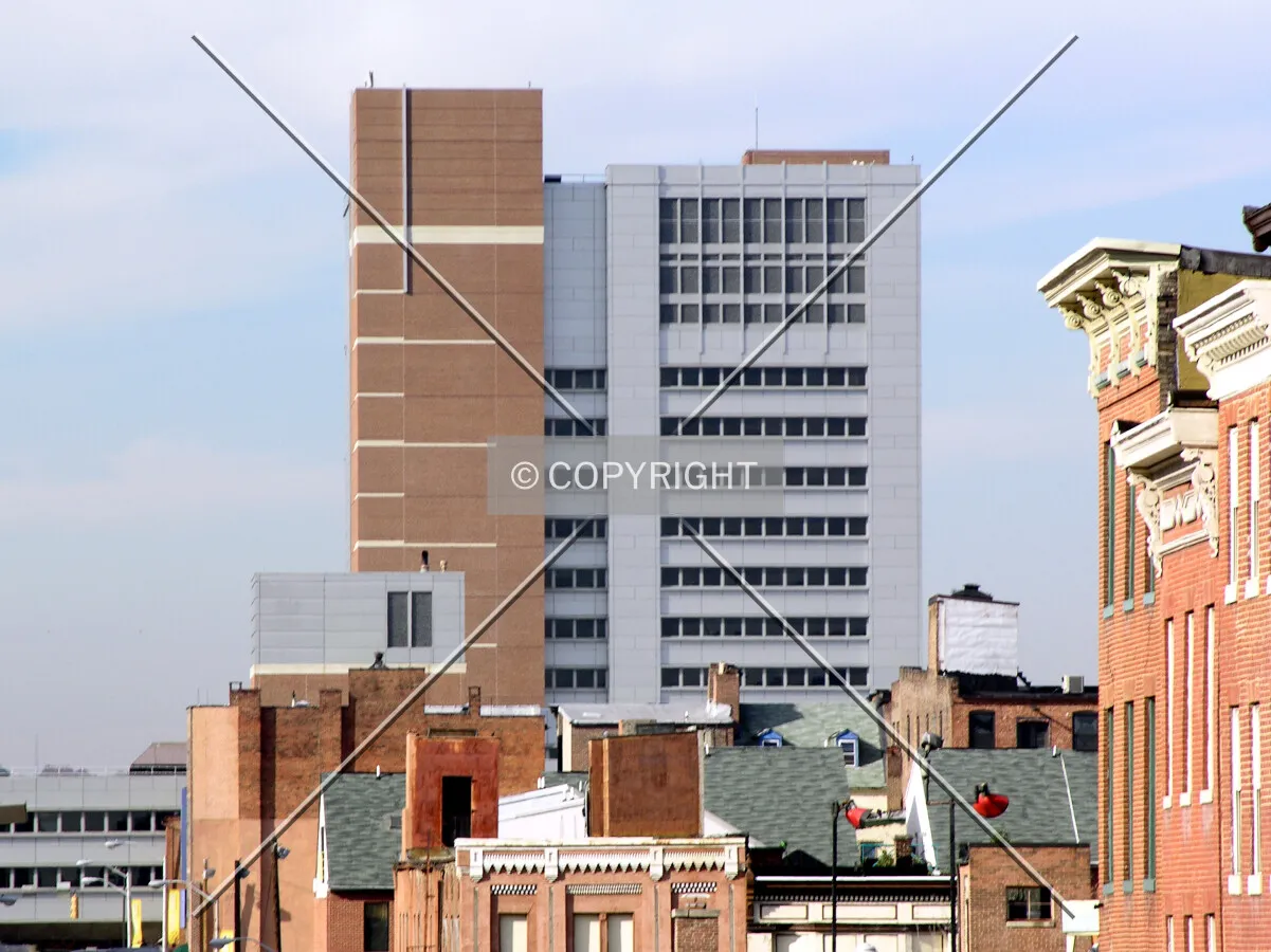 Distant view from the east