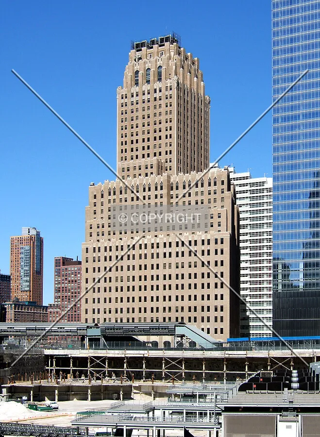 View from the southeast across the World Trade Center site