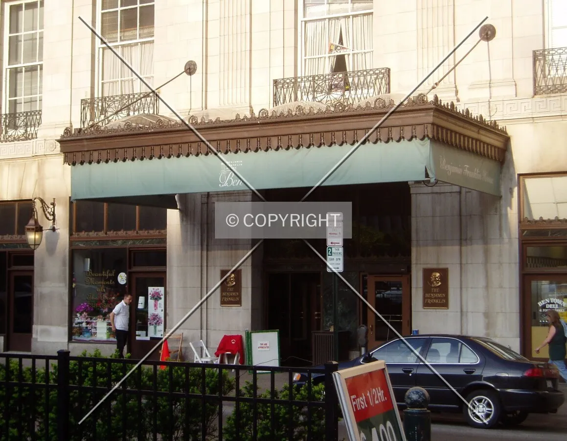 Entrance area on South 9th Street