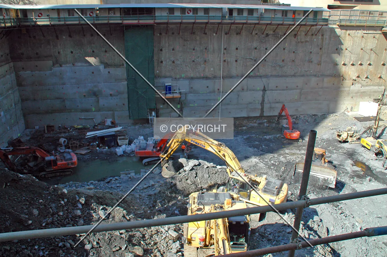Site excavation