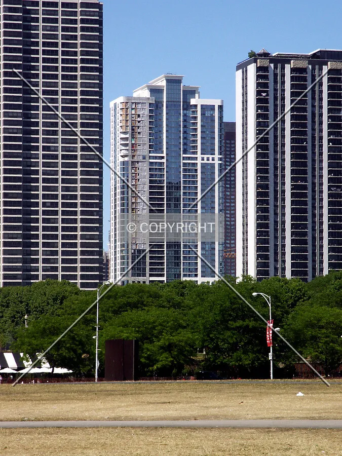 Distant view from Butler Field in Grant Park