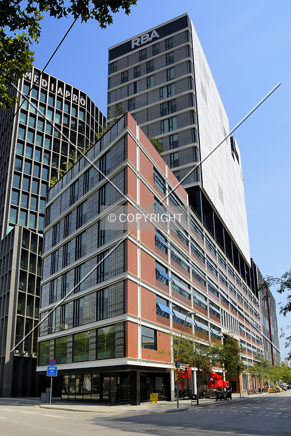 Seen from Avinguda Diagonal