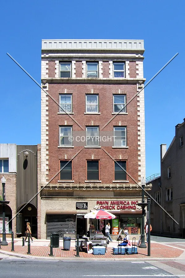 View from the southeast