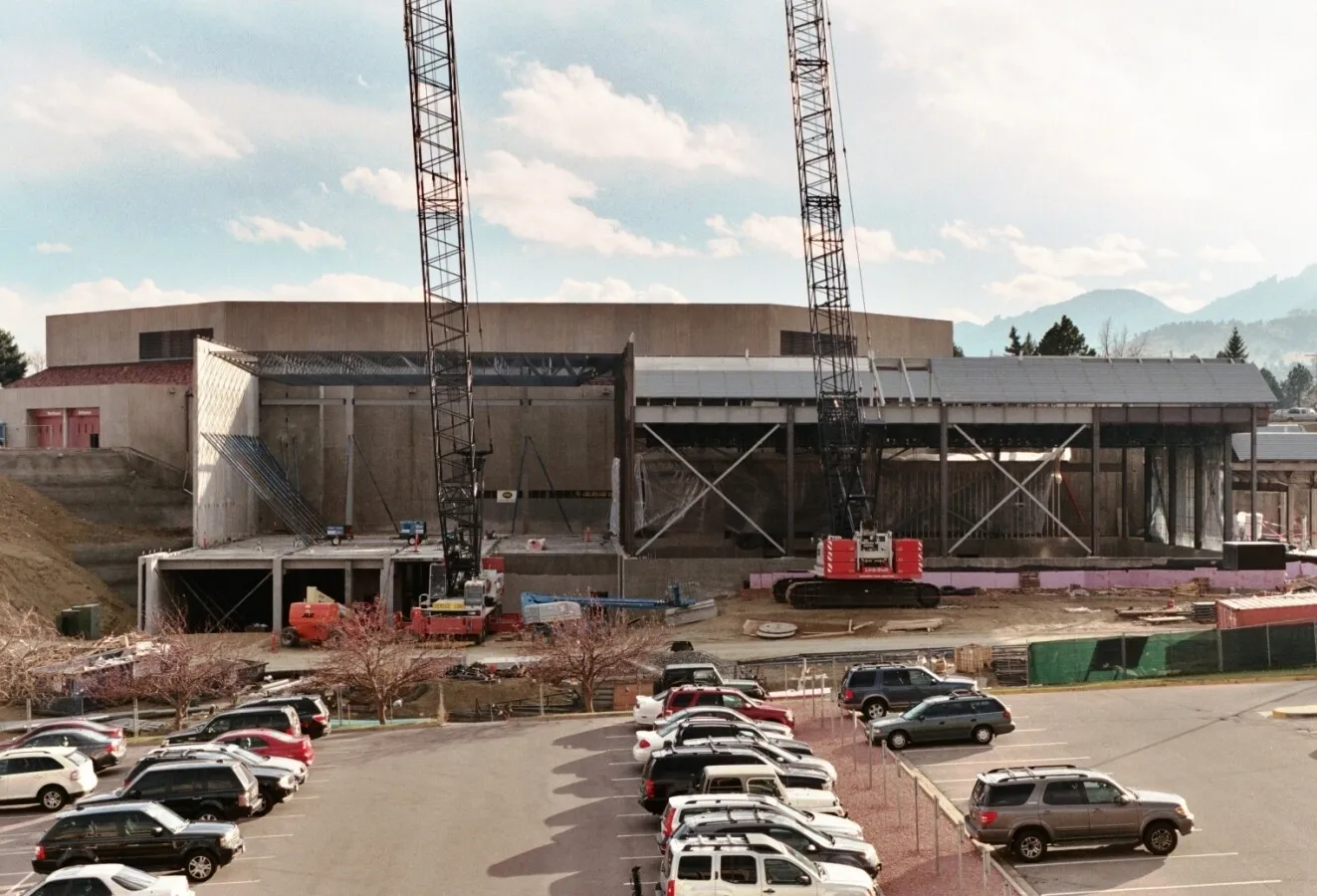 Elevated view from the north