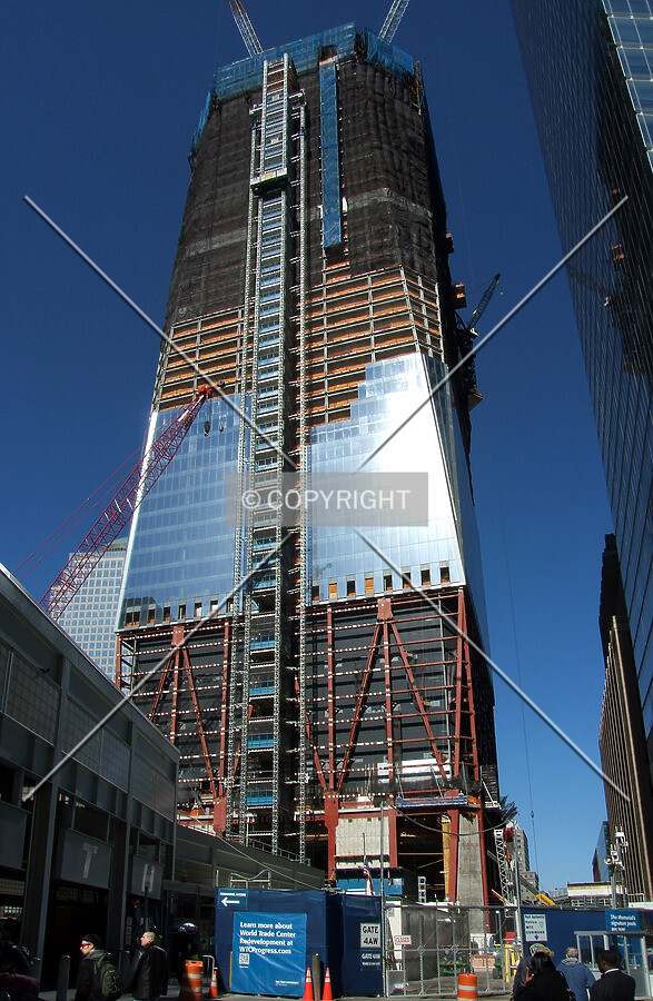 From the east on Vesey Street