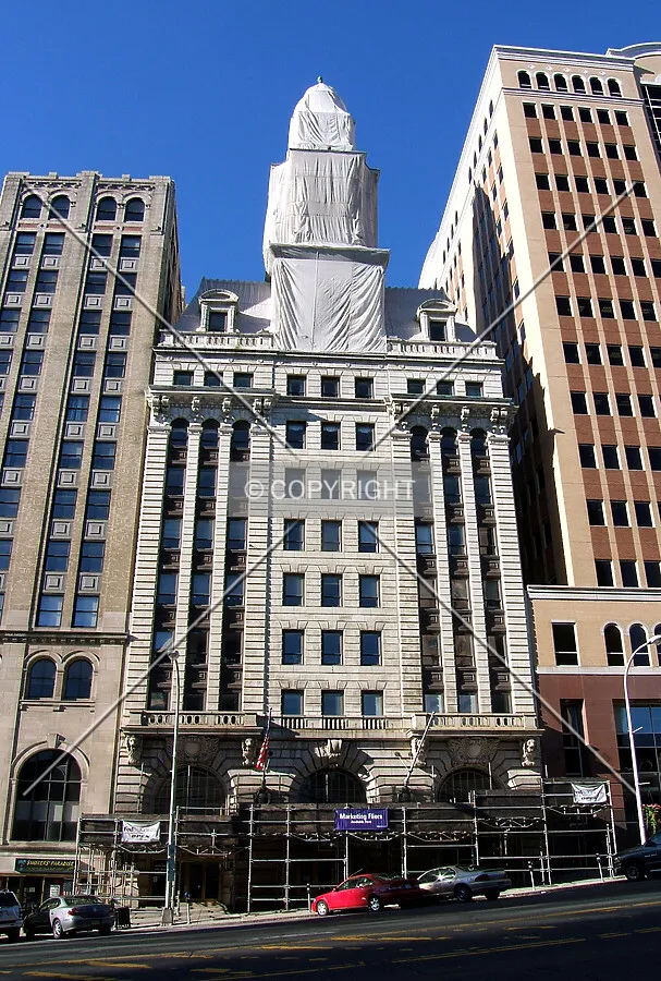 View from the northeast