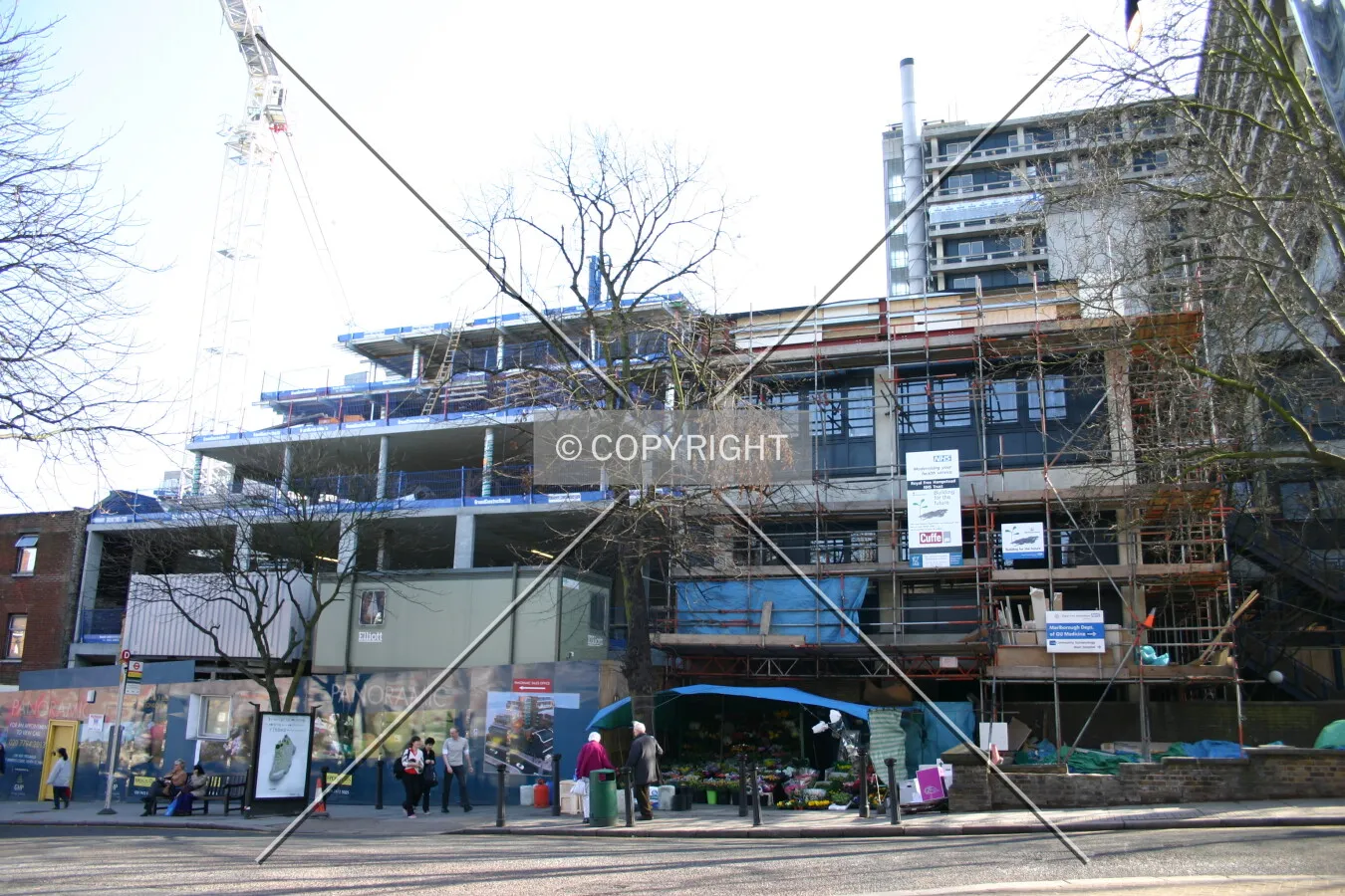 View from South End Green