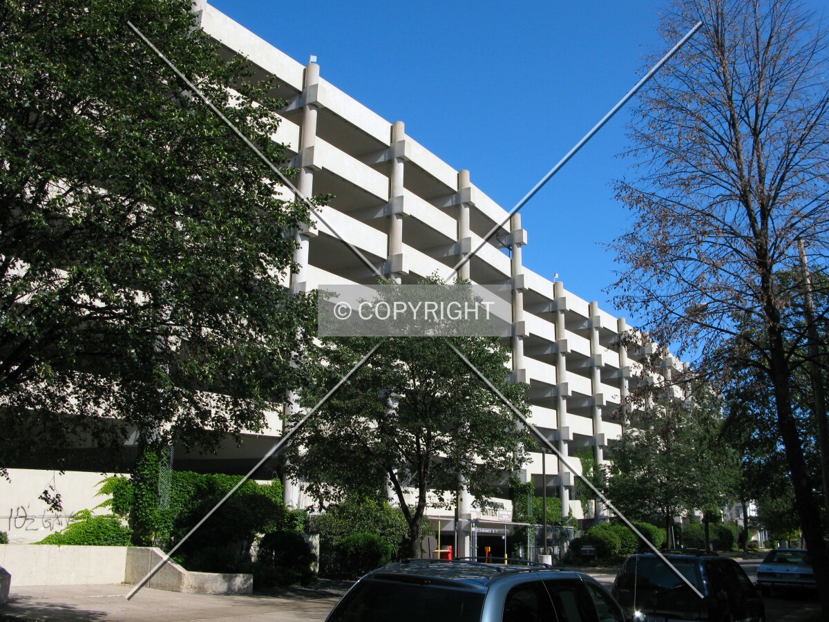View to the northwest across 10th Avenue South