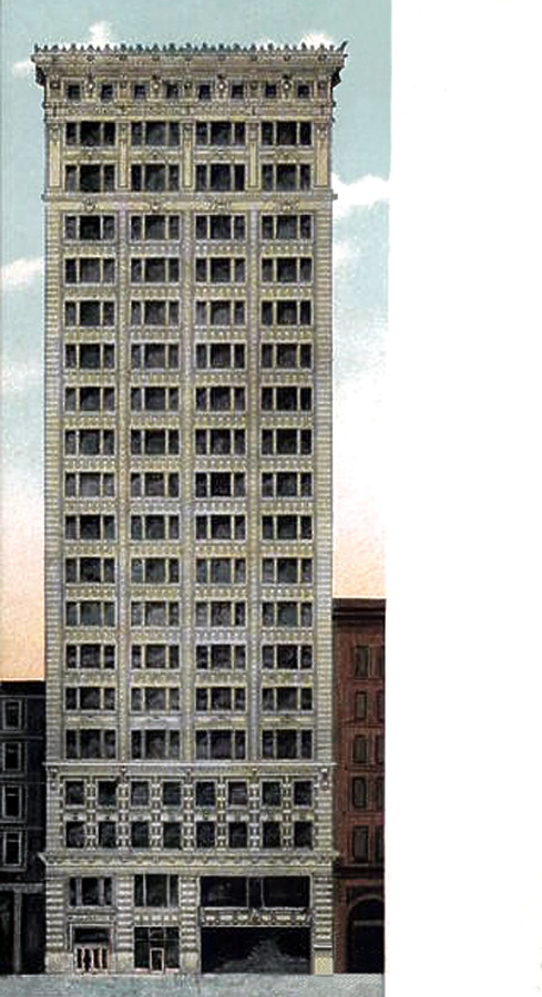 Vintage view from the south