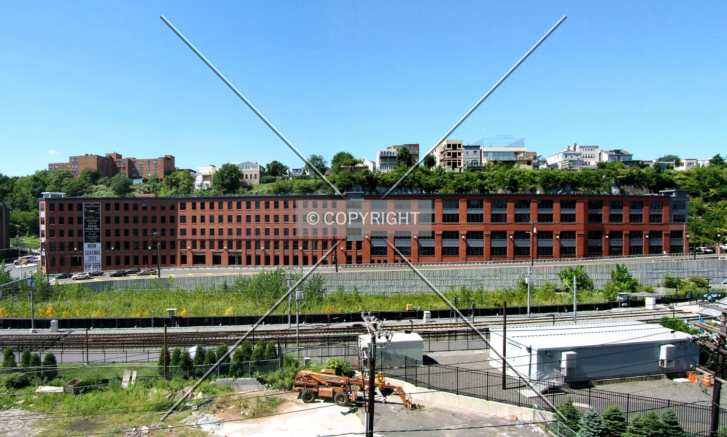 View from the southeast