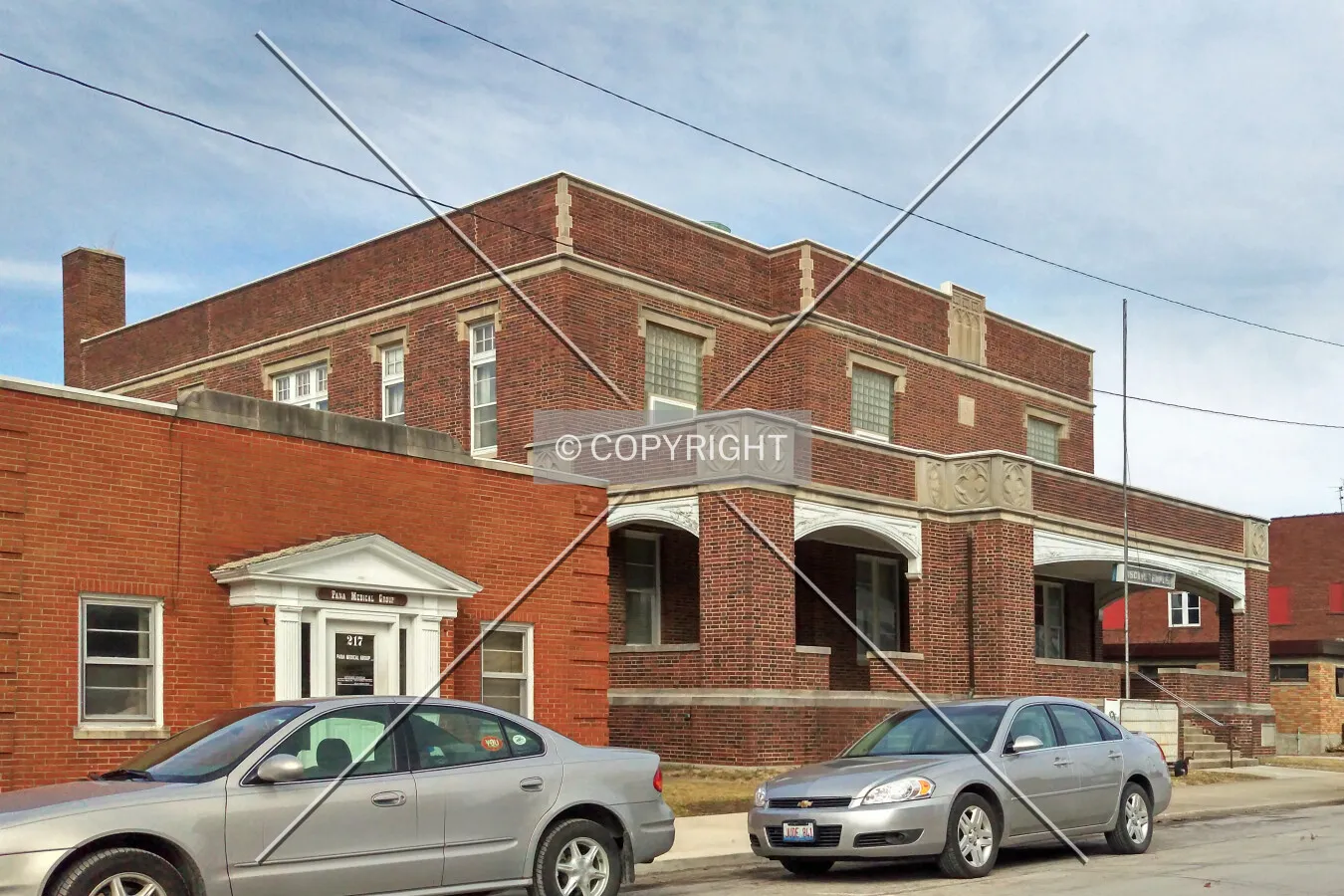 View from the southeast; February 19, 2016