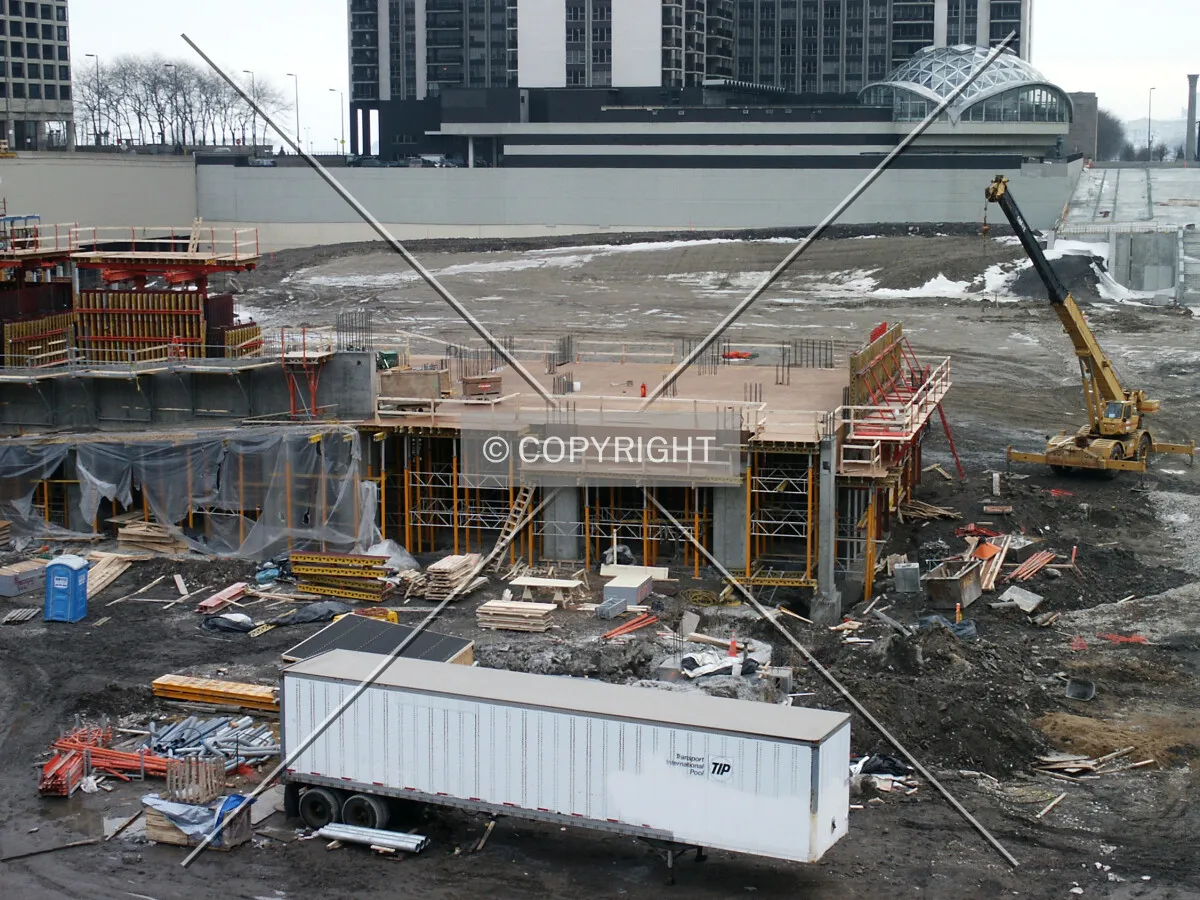 West end from Wacker Drive