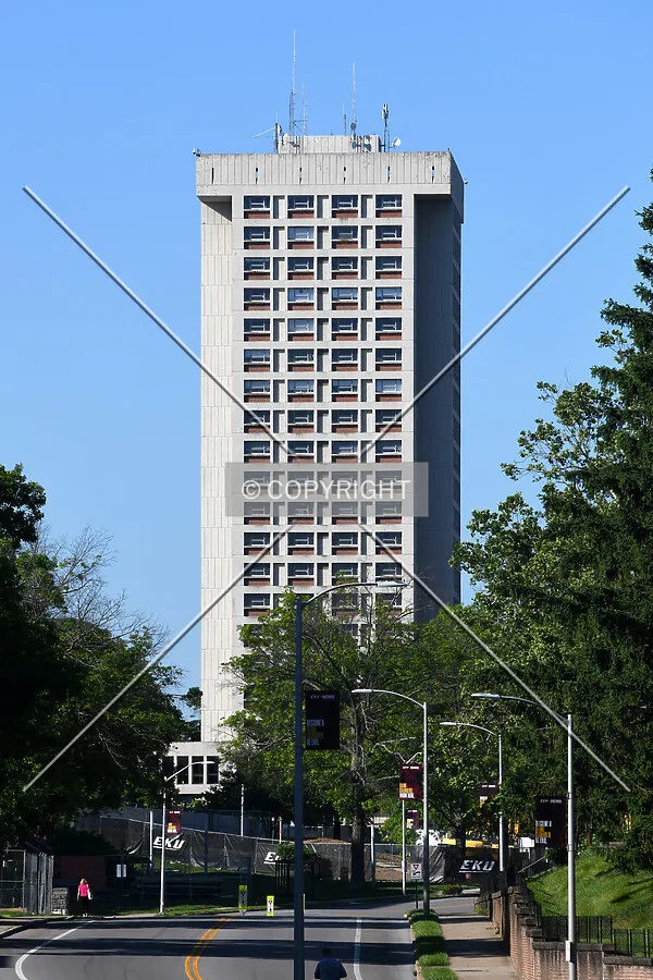 View from the northeast