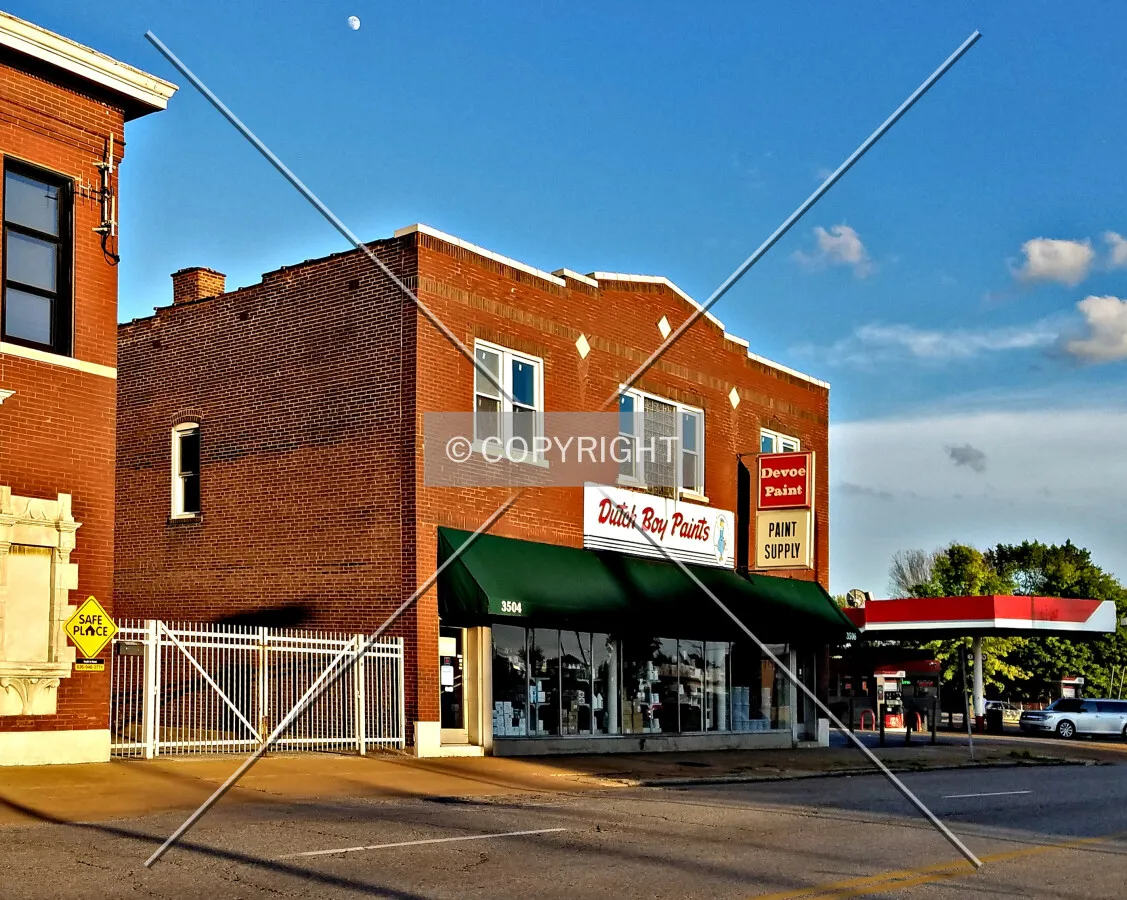 View from the northwest; July 15, 2016