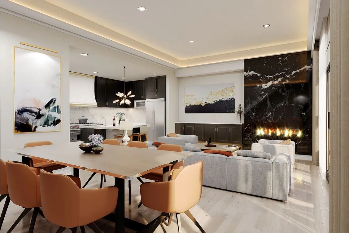 Interior rendering