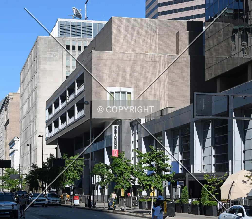 View from the west