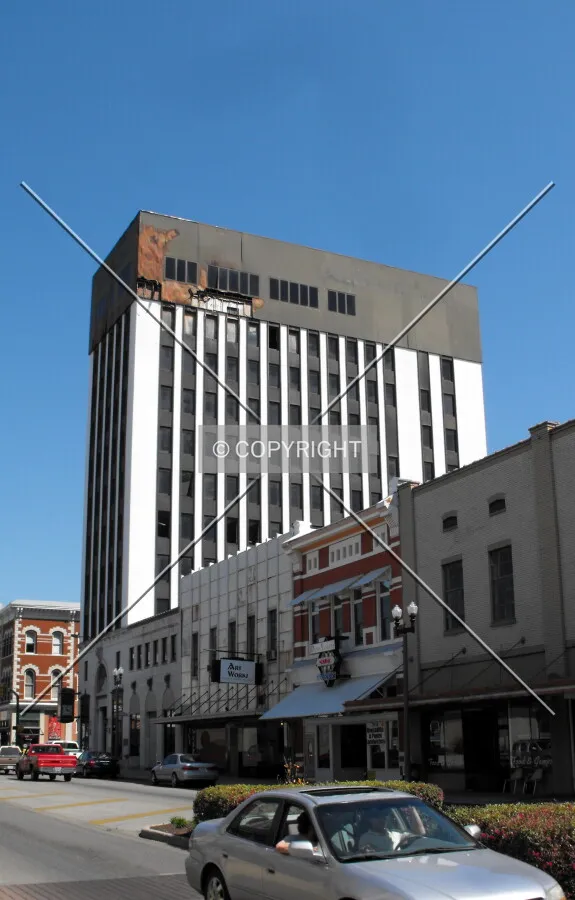 View from the south on Noble street