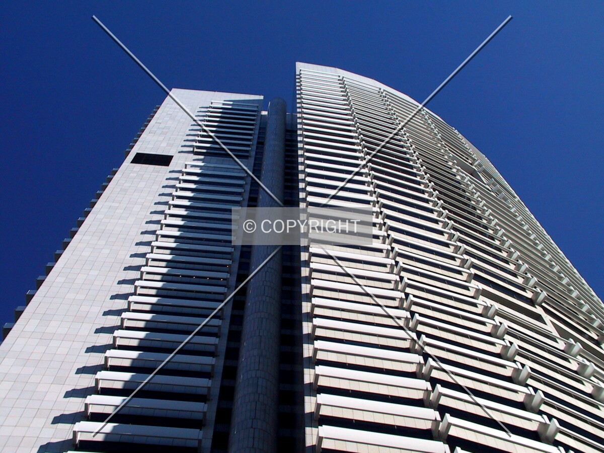 Looking up from George Street