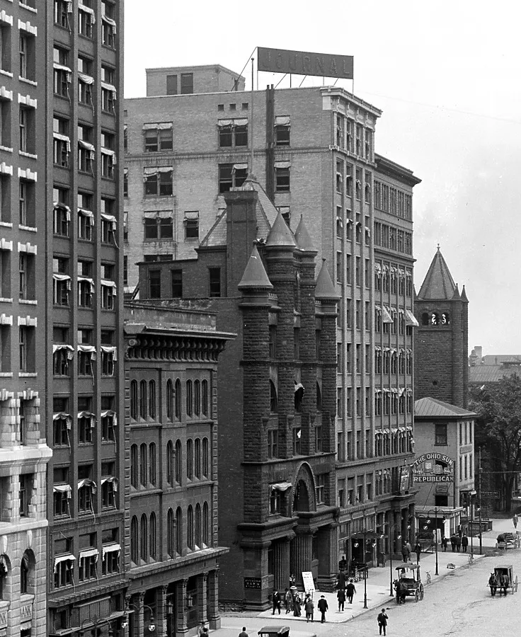 View from the southwest
