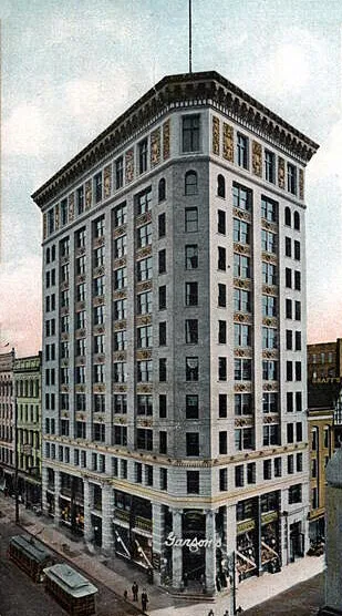 View from the northeast