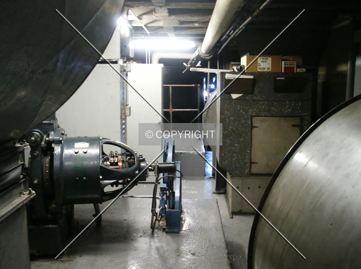 Inside the mechanical penthouse