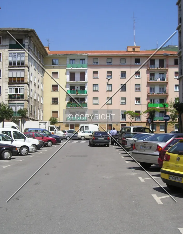 View towards the east