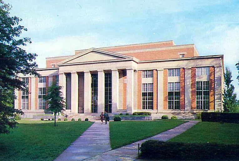 Vintage view from the northwest