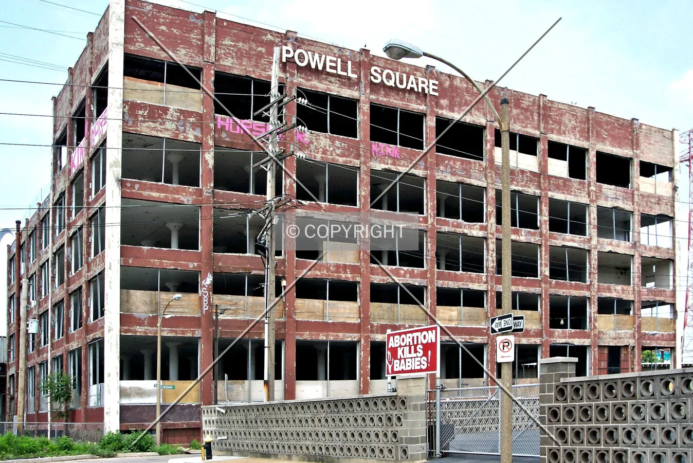 View from the southwest June 3, 2005