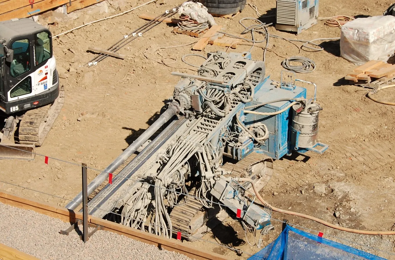 Soil drill