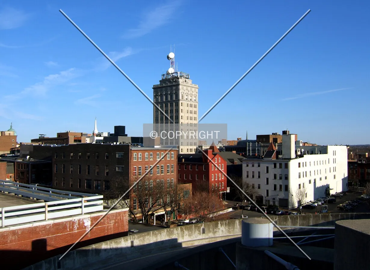 Penn Square area from the northwest