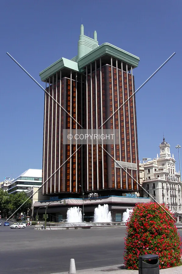 As seen from across the square
