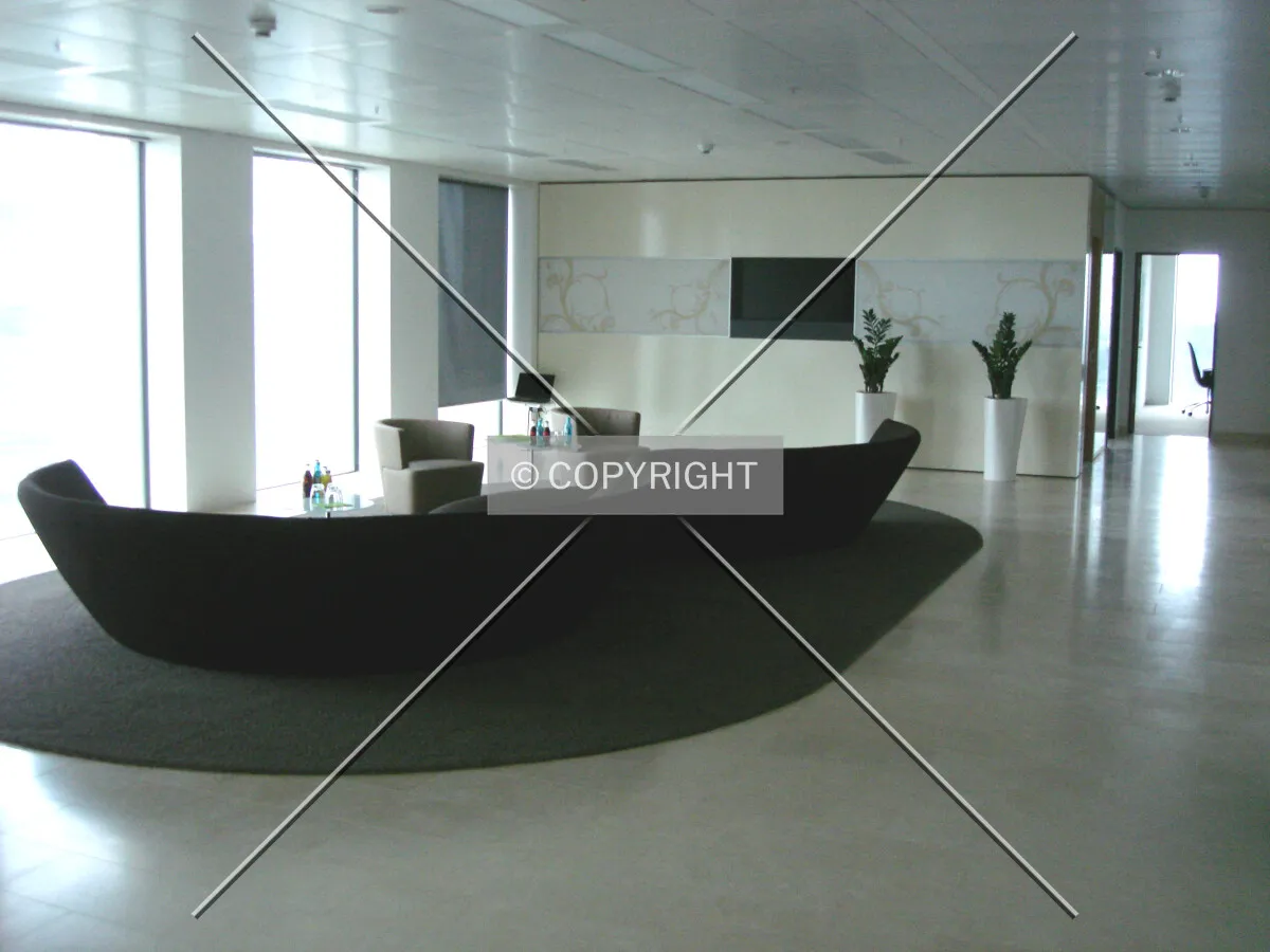 Typical floor design on the demonstration level