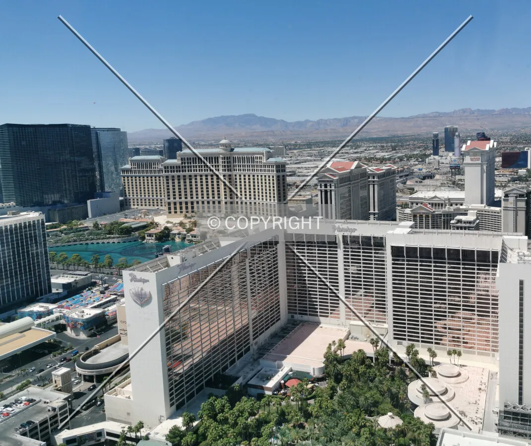 View over Las Vegas from High Roller