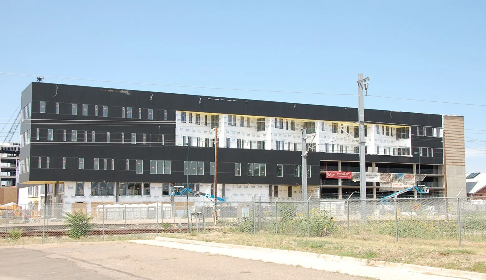 View from the southeast