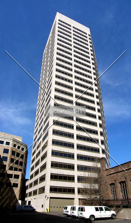 View from the southeast