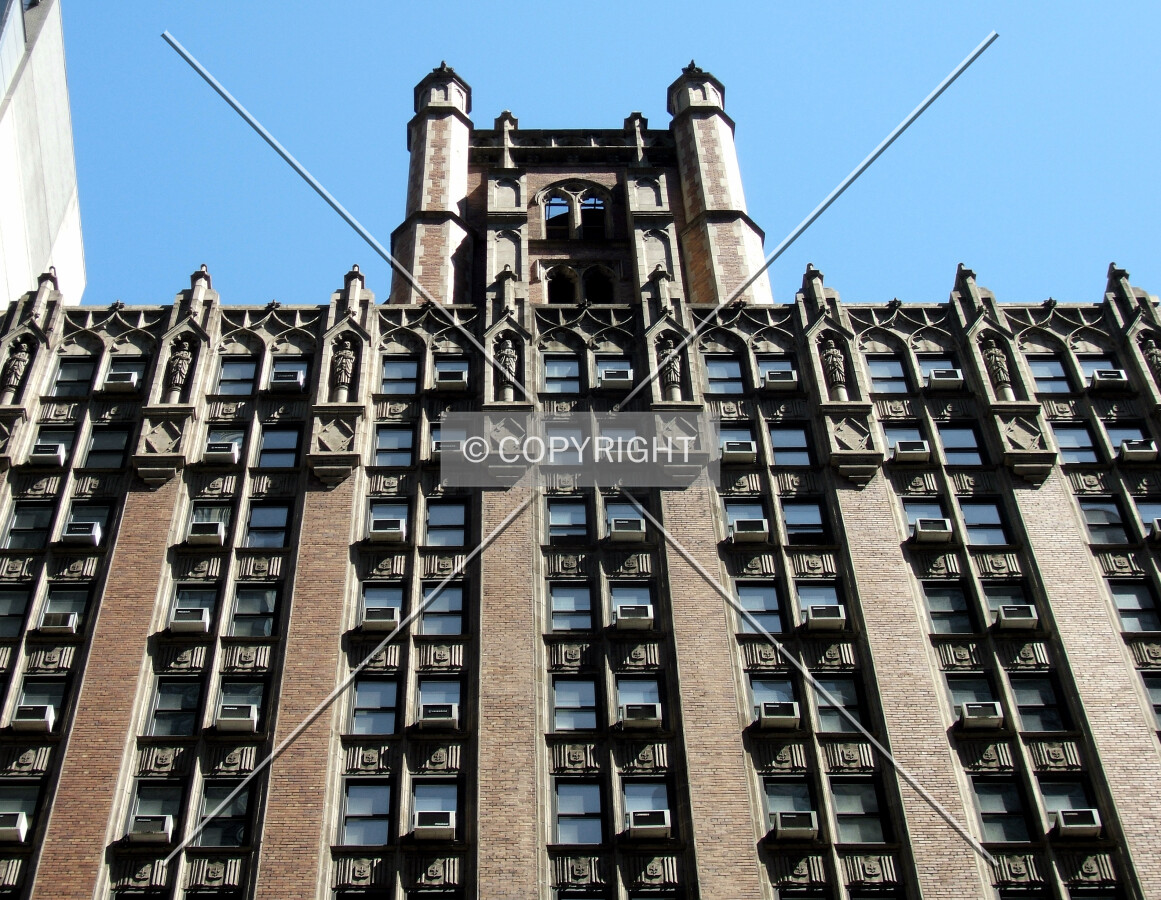 View from the southwest on 57th Street