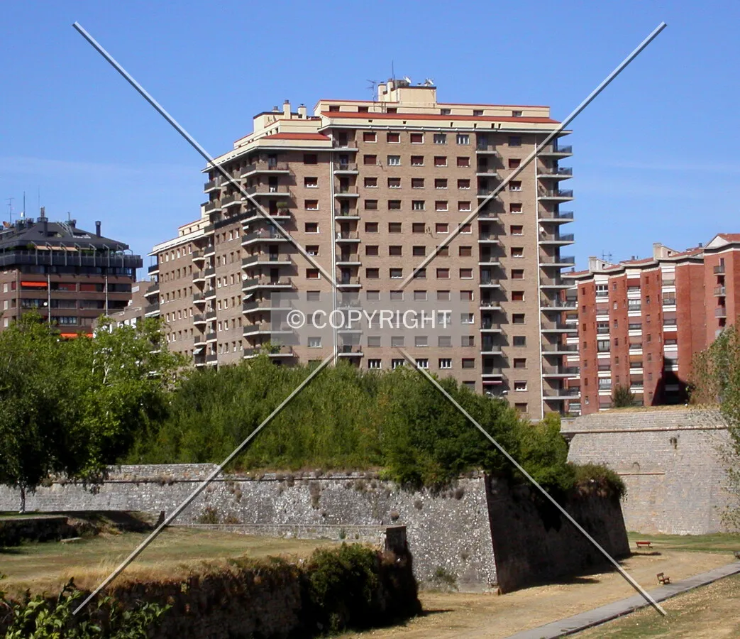 Southern side as seen from La Ciudadela