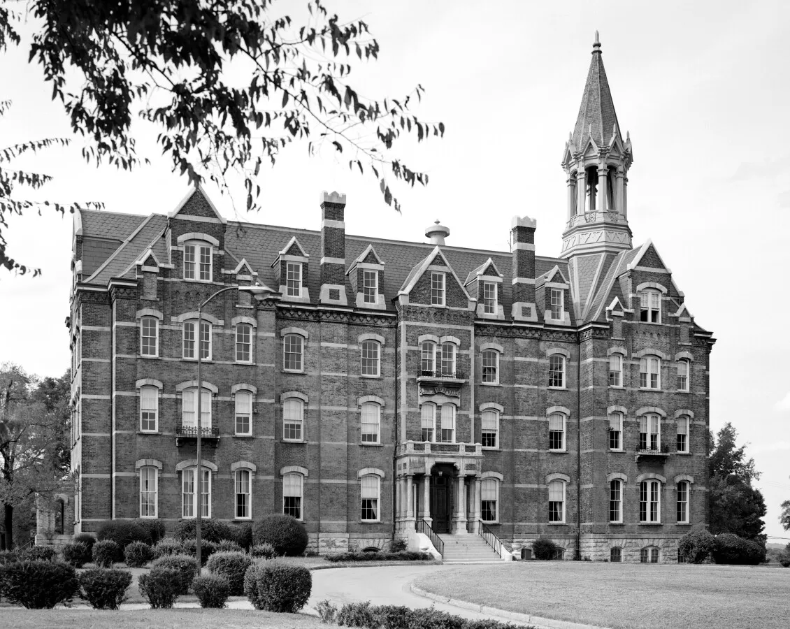 Vintage view from the south
