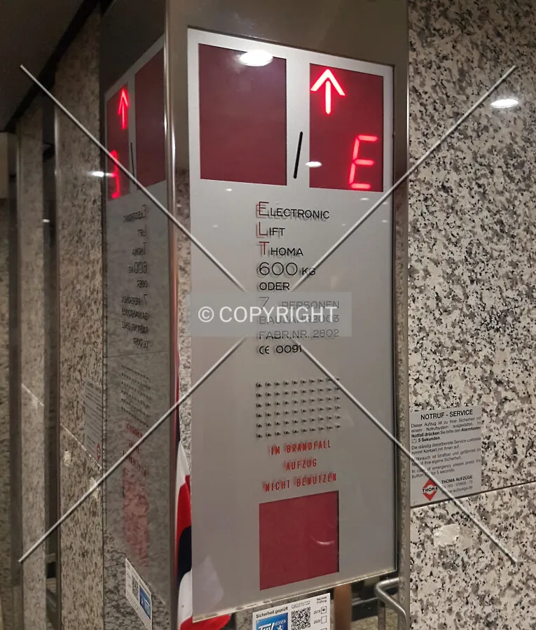 Elevator panel