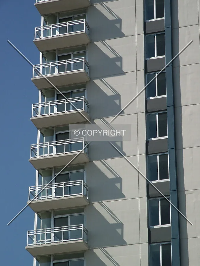 Balconies and shadows