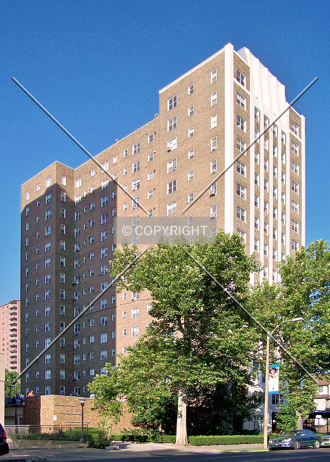 View from the northeast across Lindell Boulevard