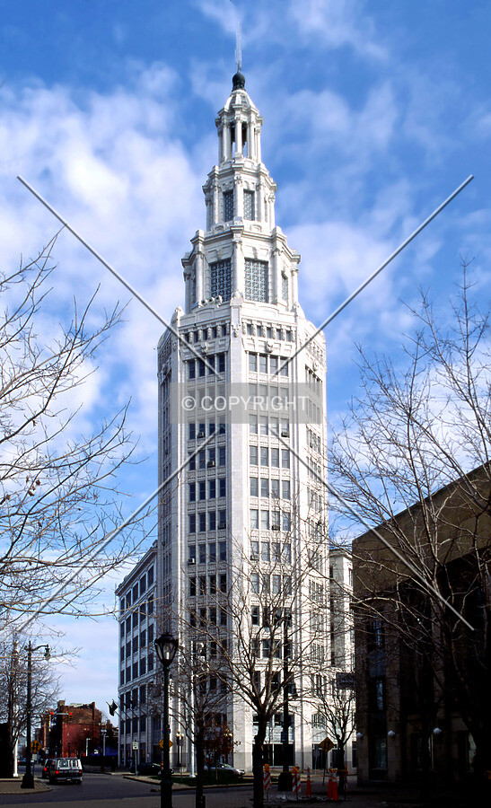 View from the southwest along Genesee Street