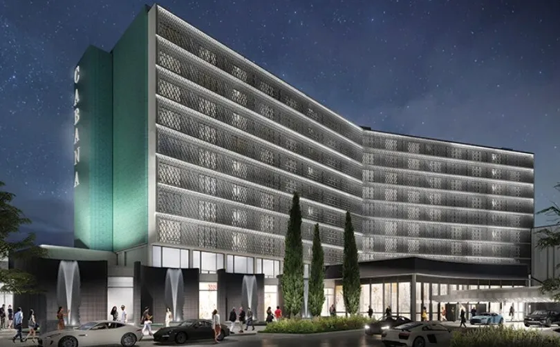 Rendering of the conversion to rental housing