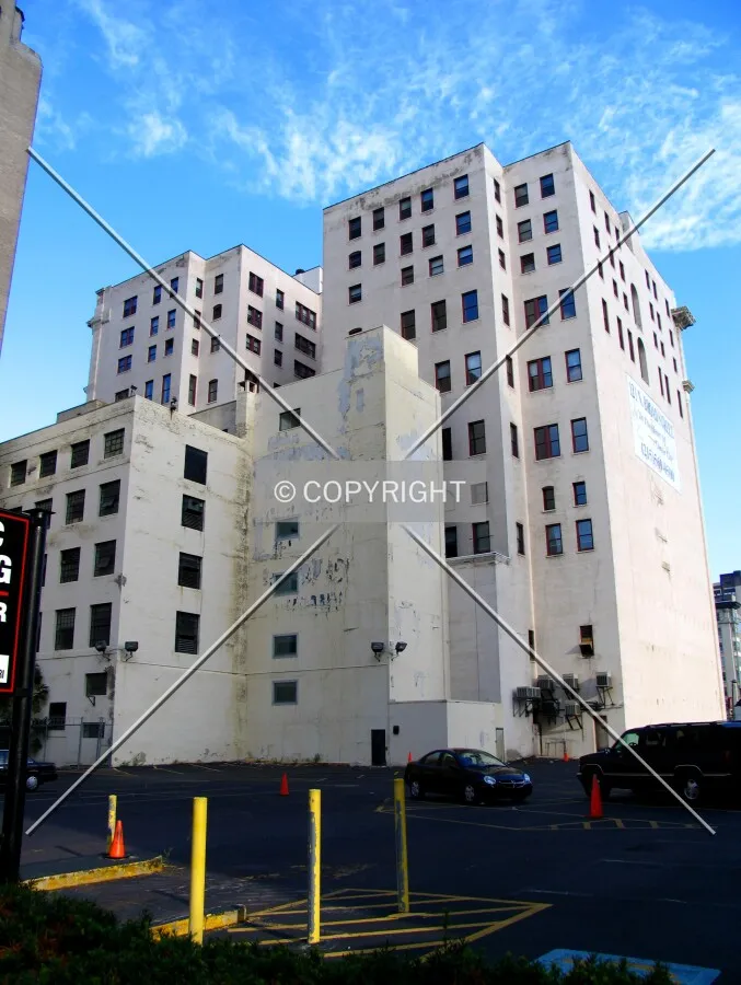 South side from the southwest on Arch Street