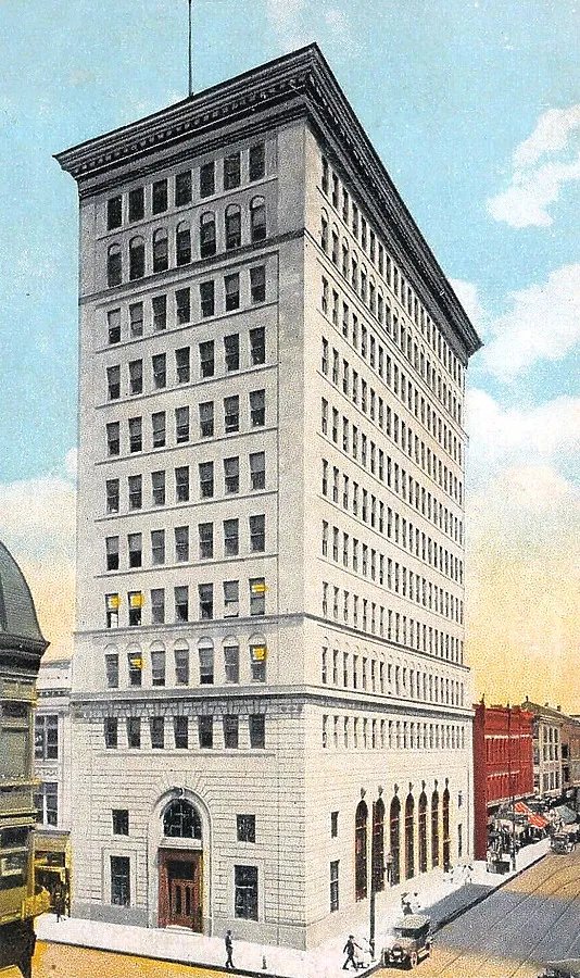 Vintage view from the south