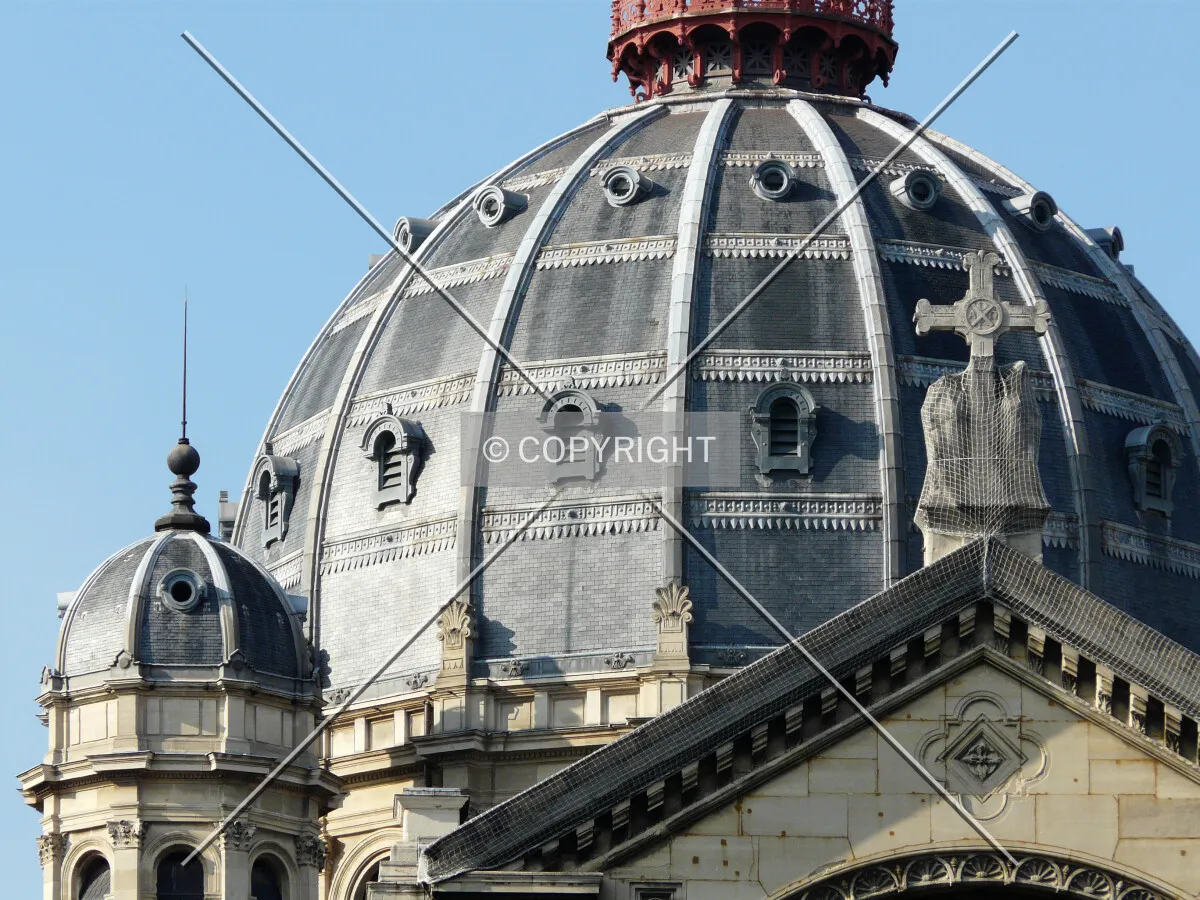 Detail of the top from the south