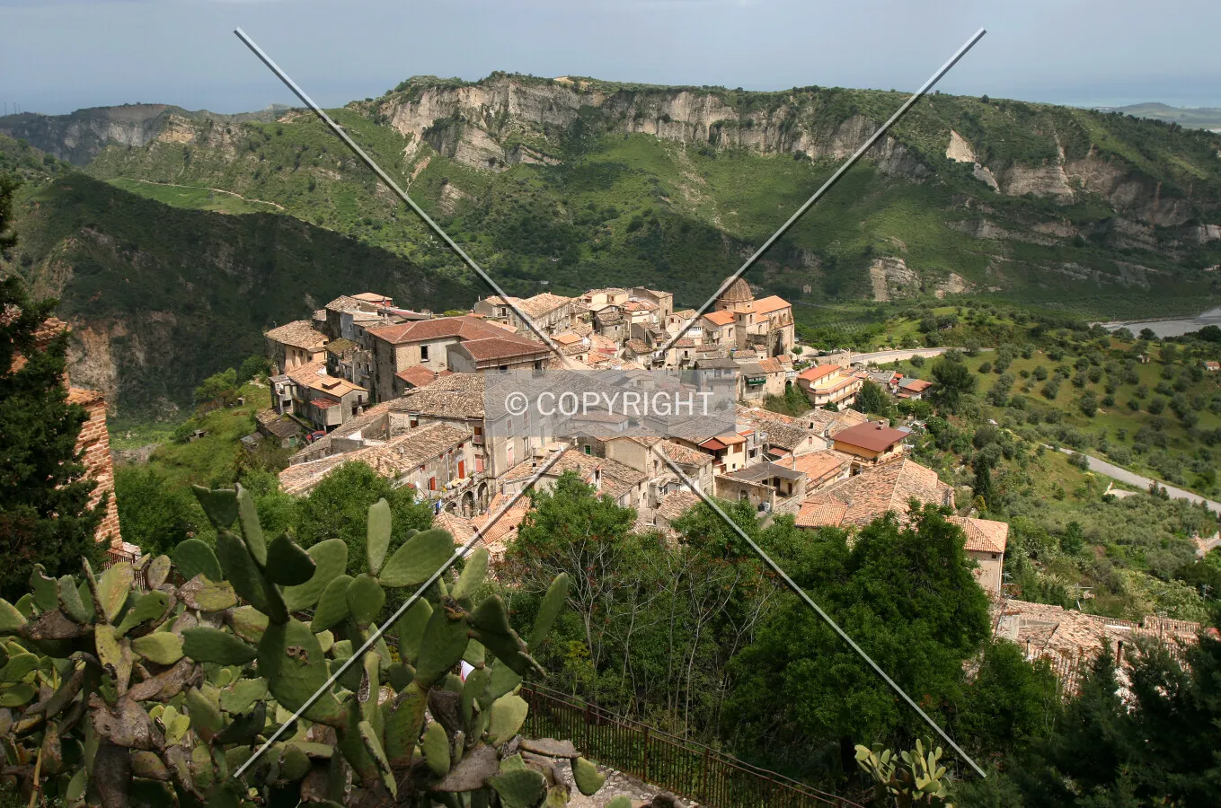 View from Via Cattolica